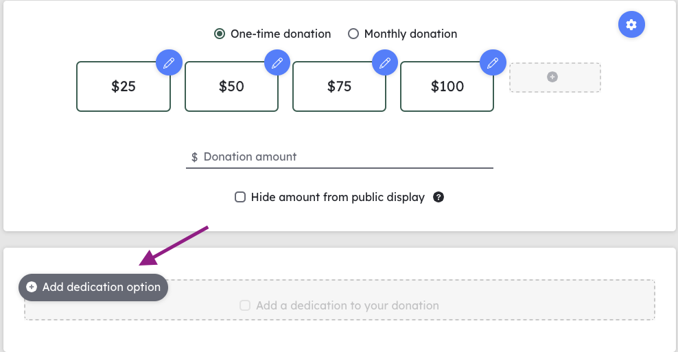 Custom Donation Amount - Creations Feedback - Developer Forum